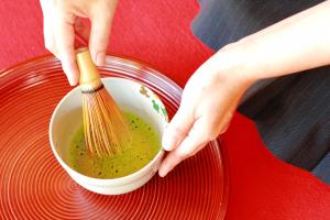 茶筅振り