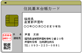 住基カード顔写真なし