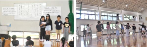 2年生からダンスのプレゼント