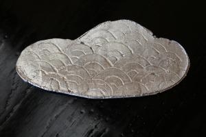 新作雲豆皿