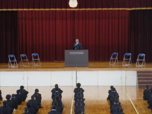 校長先生のあいさつ
