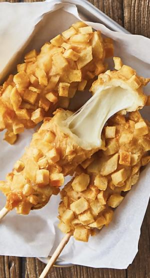 チーズハットグ画像