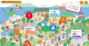 福岡県こどもまんなかポータルサイト_トップページ（イメージ）