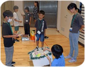 運営リハーサルをしている写真です