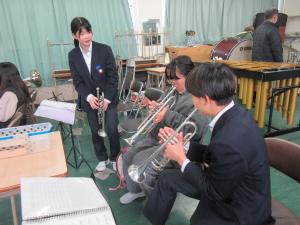 部活動見学の様子