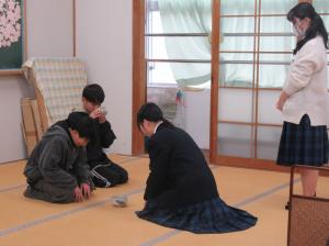 部活動見学の様子